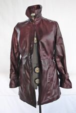 Giubbotto Giacca Inverno Donna Impermeabile VERA PELLE VITELLO taglia xxl NAPPA