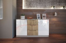 MADIA MODERNA LACCATA BIANCO E