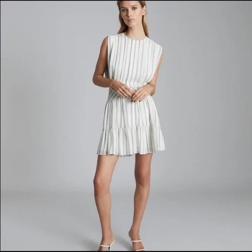 Mini abito reiss sofia - reiss, bianco