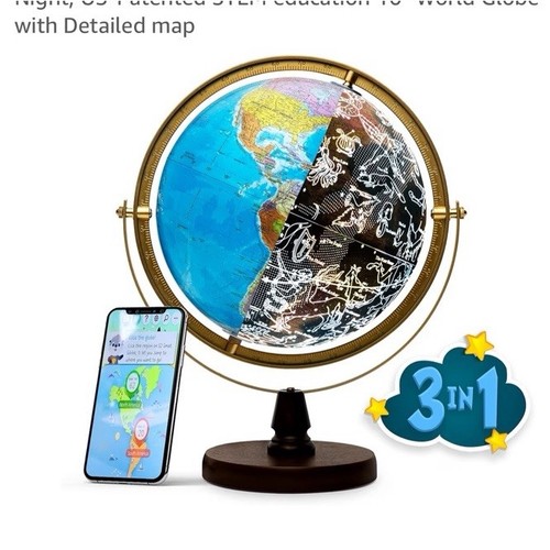 Sjs smartglobe 10in led - sjs,