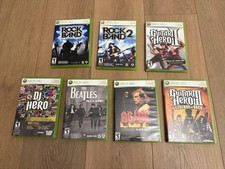 Guitar Hero Xbox 360 Game Lot