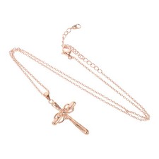  Collana con ciondolo a croce