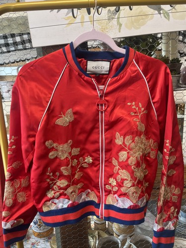 Gucci giacca donna ricamata