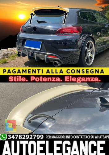 Spoiler tetto posteriore - tetto,
