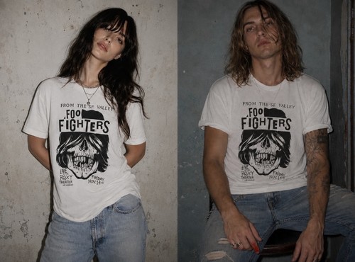 Shirt unisex foo fighters sf - foo,