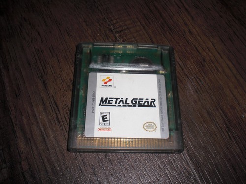 Autentico metal gear solid - metal,