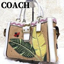 Borsa COACH Ladybug tela tote
