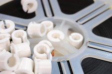 3 X Nuovo Super 8 A Standard 8mm Pellicole Bobina Adattatore UK Fatto