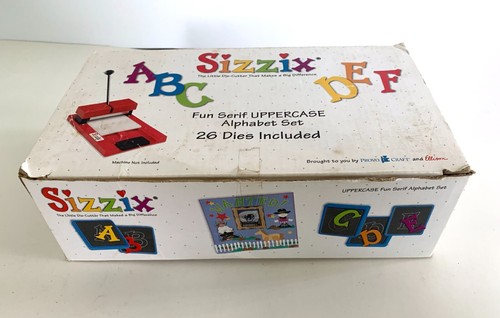 Sizzix fun serif set - fun,