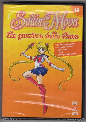 Dvd sailor moon - moon, guerriera