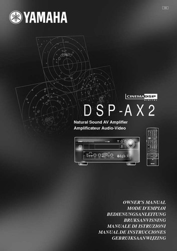 Yamaha dsp ax2 amplificatore - yamaha,