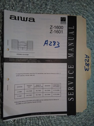 Aiwa 1600 1601 - z-1600,