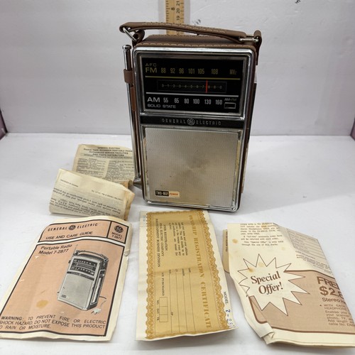 General electric radio - general,
