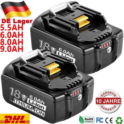 Batteria 2x18v 6000mah per - 6000mah,
