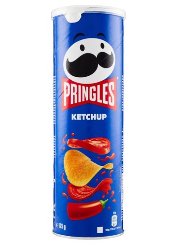 Pringles ketchup snack - pringles, |