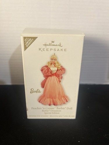 2011 hallmark barbie peaches - hallmark,