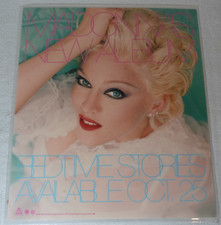 Madonna Bedtime Stories 1994 nuovo album disponibile 25 ottobre raro da banco