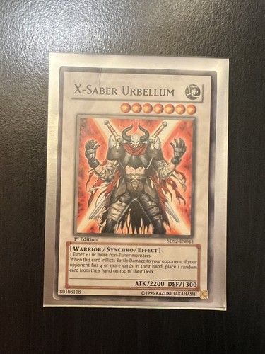 Yugioh saber urbellum - x-saber,