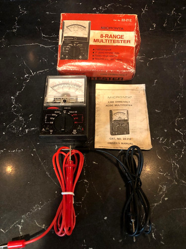 Multimetro portatile vintage