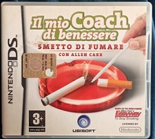 NINTENDO DS IL MIO COACH di Benessere Smetto di Fumare Completo con Libretto D01
