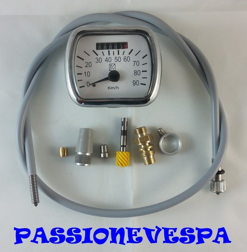 Kit contachilometri bianco - kit,