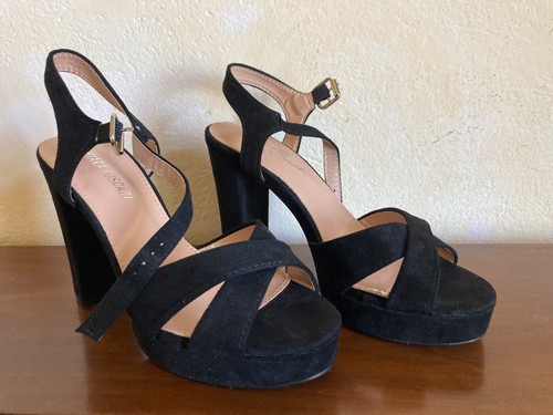 Sandali donna neri con - , plateau
