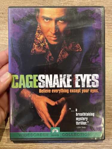Snake eyes dvd - snake, (dvd,