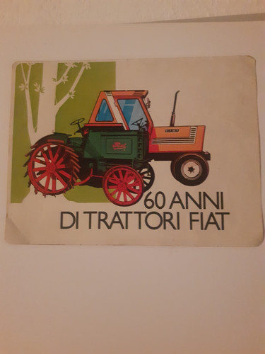 Adesivo fiat trattori - fiat, inizio