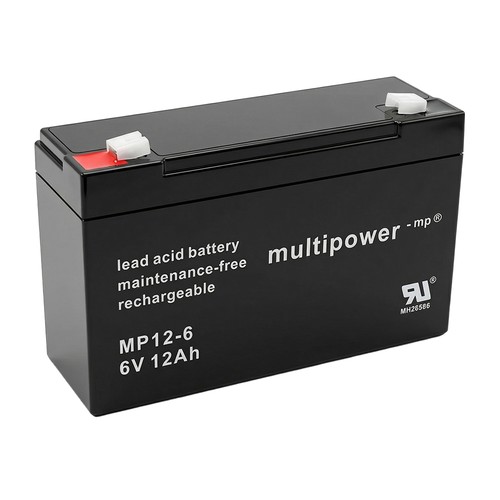 Multipower mp12 12ah agm - multipower,