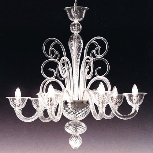 Lampadario vetro murano - in,