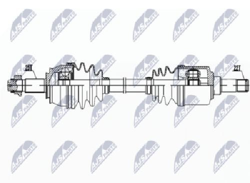 Albero motore originale nty - motore,