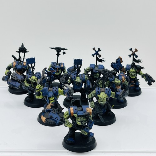 Warhammer 40k ork nobz - warhammer,