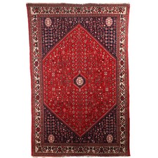 Tappeto Kaskay Antico in Cotone e Lana Nodo Grosso 305 x 196 cm