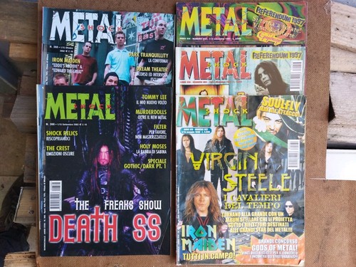 Lotto riviste metal shock - riviste,