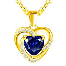 Collana donna cuore - , argento