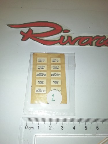 Rivarossi ricambi cartelli - rivarossi, -ricambi-cartelli