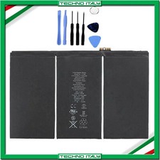 BATTERIA PER IPAD 3 E IPAD 4 A1389 A1430 A1460 A1458 11560MAH + KIT CACCIAVITI