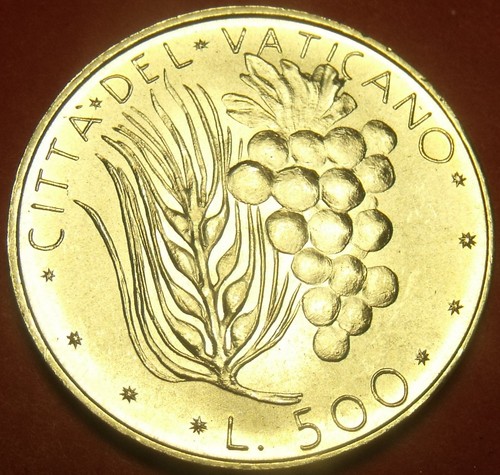 Vaticano 500 lire 1970 gemma - 500,