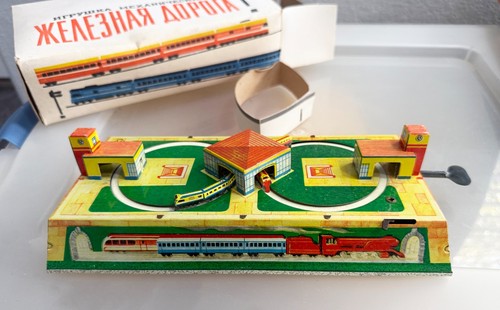 Set stazione treno giocattolo