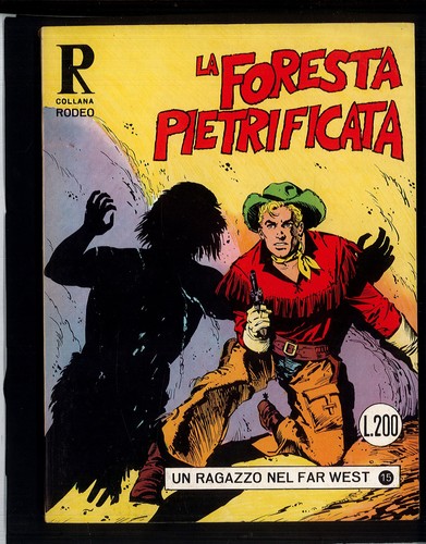Coll rodeo ragazzo nel far - rodeo,