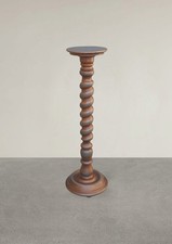 PORTAVASO LEGNO COLONNA LEGNO H.92 D.24 D.29 PIEDISTALLO LEGNO PORTAFIORI LEGNO