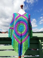 Poncho all'uncinetto * poncho