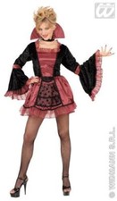 Costume vampira gotica corto - corto, l