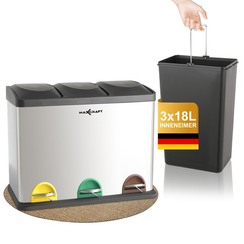 Maxcraft pattumiera bidone - maxcraft,