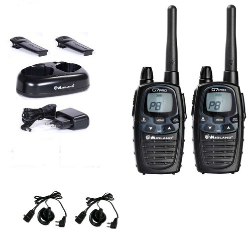 Midland pro set - g7, valigie