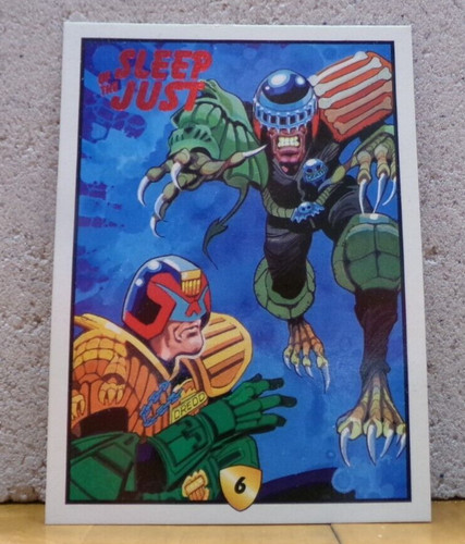 Judge dredd trading card sonno - judge,