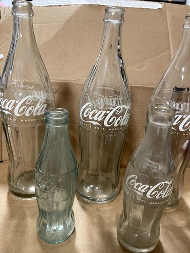 Bottiglie vintage coca cola - bottiglie,