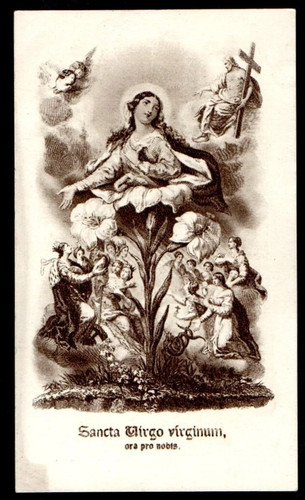 Santino antico madonna - de,