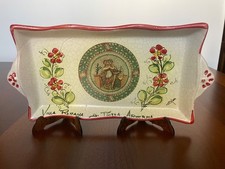 Piatto in ceramica artigianale