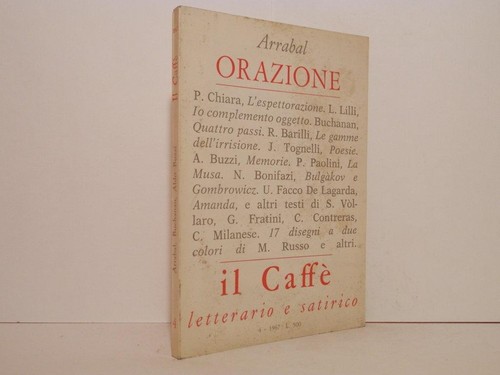 Arrabal orazione il - arrabal.,